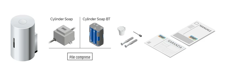 CONFEZIONE Cylinder Soap